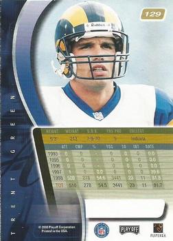 2000 Playoff Absolute #129 Trent Green Back