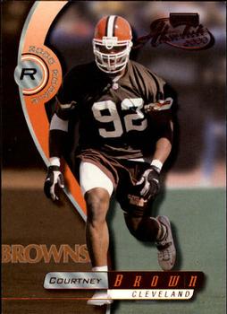 2000 Playoff Absolute #152 Courtney Brown Front
