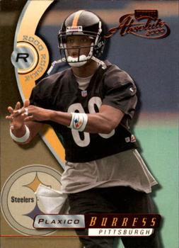 2000 Playoff Absolute #153 Plaxico Burress Front