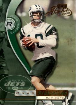 2000 Playoff Absolute #159 Chad Pennington Front