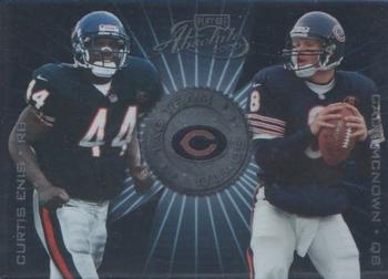 2000 Playoff Absolute - Tag Team Quads #TTQ-6 Curtis Enis / Cade McNown / Marcus Robinson / Dez White Front