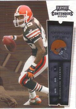 2000 Playoff Contenders #21 Kevin Johnson Front