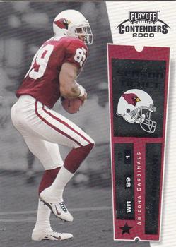 2000 Playoff Contenders #1 David Boston Front