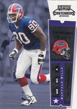 2000 Playoff Contenders #10 Eric Moulds Front