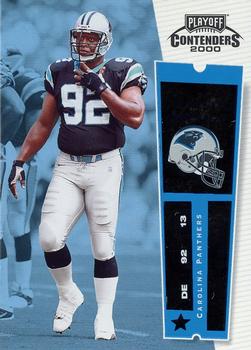 2000 Playoff Contenders #14 Reggie White Front