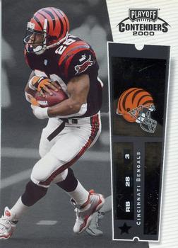 2000 Playoff Contenders #20 Corey Dillon Front