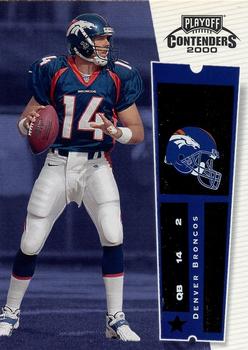2000 Playoff Contenders #27 Brian Griese Front