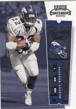 2000 Playoff Contenders #30 Olandis Gary Front