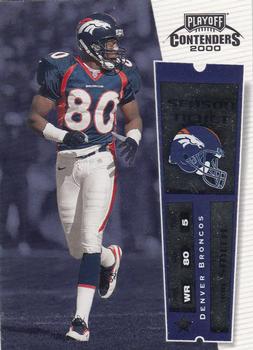 2000 Playoff Contenders #31 Rod Smith Front