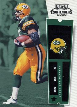 2000 Playoff Contenders #39 Dorsey Levens Front