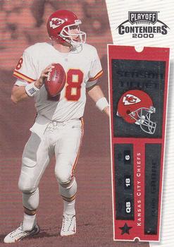 2000 Playoff Contenders #46 Elvis Grbac Front