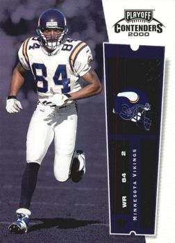2000 Playoff Contenders #54 Randy Moss Front