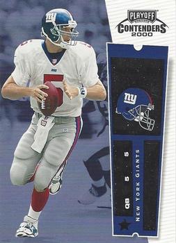 2000 Playoff Contenders #60 Kerry Collins Front