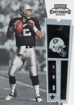 2000 Playoff Contenders #64 Rich Gannon Front