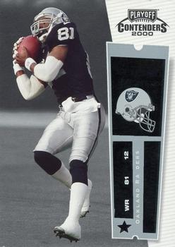 2000 Playoff Contenders #65 Tim Brown Front