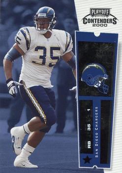 2000 Playoff Contenders #70 Jermaine Fazande Front