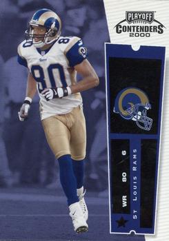 2000 Playoff Contenders #81 Isaac Bruce Front