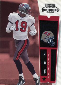 2000 Playoff Contenders #85 Keyshawn Johnson Front