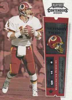 2000 Playoff Contenders #95 Brad Johnson Front