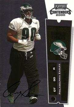 2000 Playoff Contenders #102 Corey Simon Front
