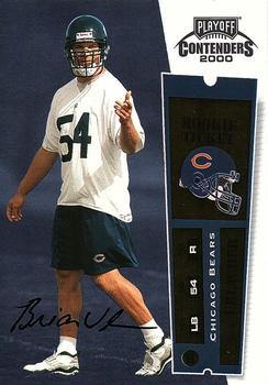 2000 Playoff Contenders #103 Brian Urlacher Front