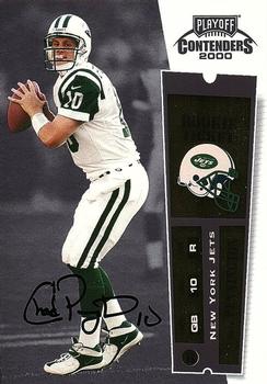 2000 Playoff Contenders #112 Chad Pennington Front