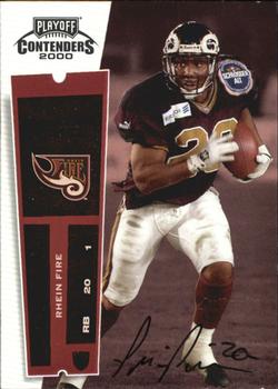 2000 Playoff Contenders #172 Pepe Pearson Front