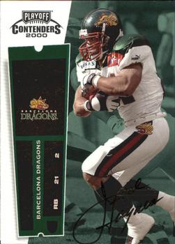 2000 Playoff Contenders #183 Jesse Haynes Front