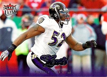 2007 Ultra - Retail #16 Ray Lewis Front