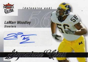 2007 Ultra - Signature Class Autographs Retail #SC-LW LaMarr Woodley Front