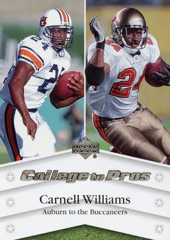 2007 Upper Deck - College to Pros #NTN-WI Carnell Williams Front