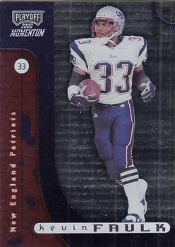 2000 Playoff Momentum #57 Kevin Faulk Front