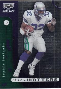 2000 Playoff Momentum #80 Ricky Watters Front