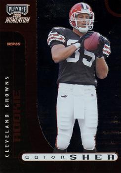 2000 Playoff Momentum #158 Aaron Shea Front
