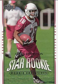 2007 Upper Deck - Rookie Exclusives Star Rookies #204 Steve Breaston Front