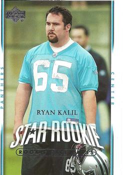 2007 Upper Deck - Rookie Exclusives Star Rookies #215 Ryan Kalil Front