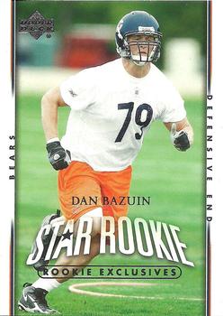 2007 Upper Deck - Rookie Exclusives Star Rookies #216 Dan Bazuin Front