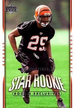 2007 Upper Deck - Rookie Exclusives Star Rookies #220 Leon Hall Front