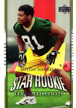2007 Upper Deck - Rookie Exclusives Star Rookies #228 Justin Harrell Front