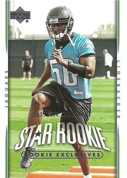 2007 Upper Deck - Rookie Exclusives Star Rookies #235 Justin Durant Front