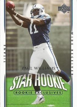 2007 Upper Deck - Rookie Exclusives Star Rookies #272 Paul Williams Front