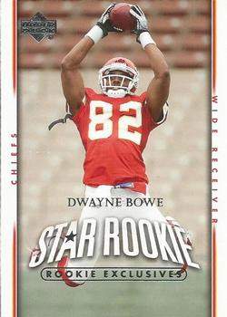2007 Upper Deck - Rookie Exclusives Star Rookies #285 Dwayne Bowe Front