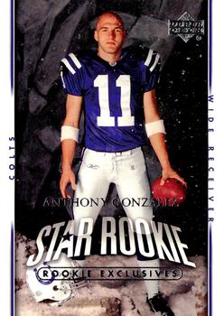 2007 Upper Deck - Rookie Exclusives Star Rookies #292 Anthony Gonzalez Front