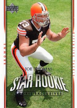2007 Upper Deck - Rookie Exclusives Star Rookies #295 Joe Thomas Front