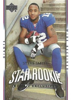 2007 Upper Deck - Rookie Exclusives Star Rookies #300 Steve Smith Front