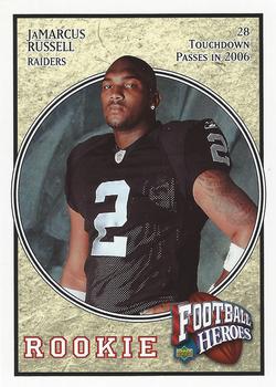 2007 Upper Deck - Football Heroes: Rookies #76 JaMarcus Russell Front