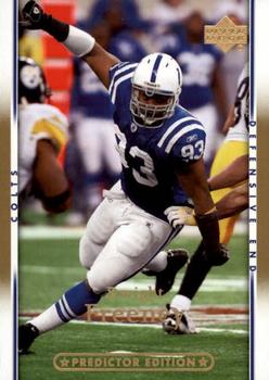 2007 Upper Deck - Gold Predictor Edition #77 Dwight Freeney Front
