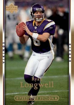 2007 Upper Deck - Gold Predictor Edition #103 Ryan Longwell Front