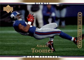 2007 Upper Deck - Gold Predictor Edition #121 Amani Toomer Front