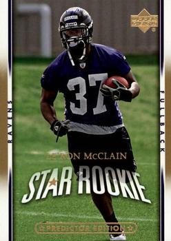2007 Upper Deck - Gold Predictor Edition #211 Le'Ron McClain Front